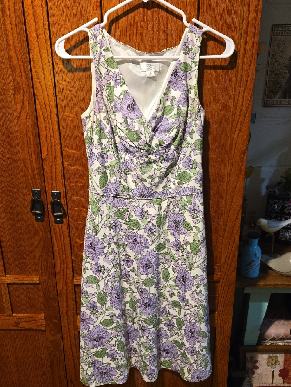 The Loft Size 0 Floral Dress
